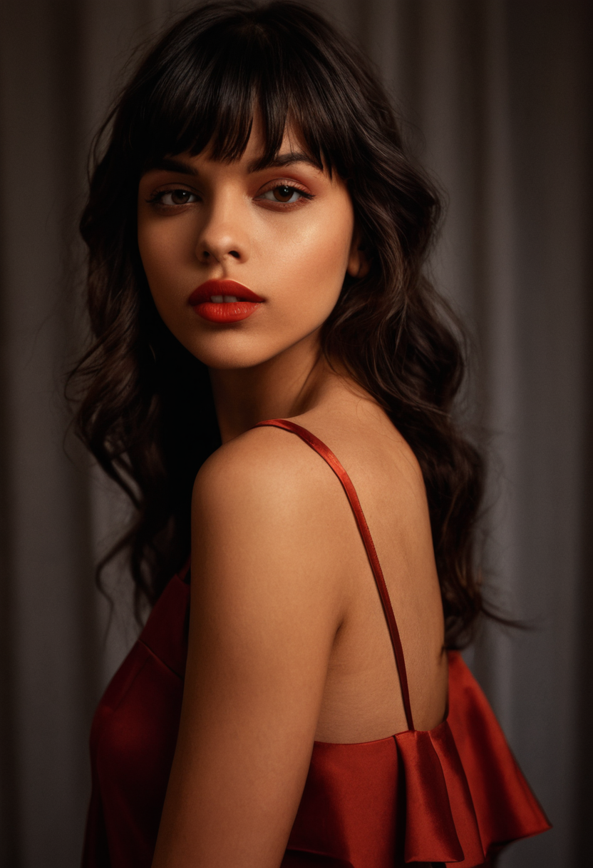 Midnight studio, this silk on my skin…